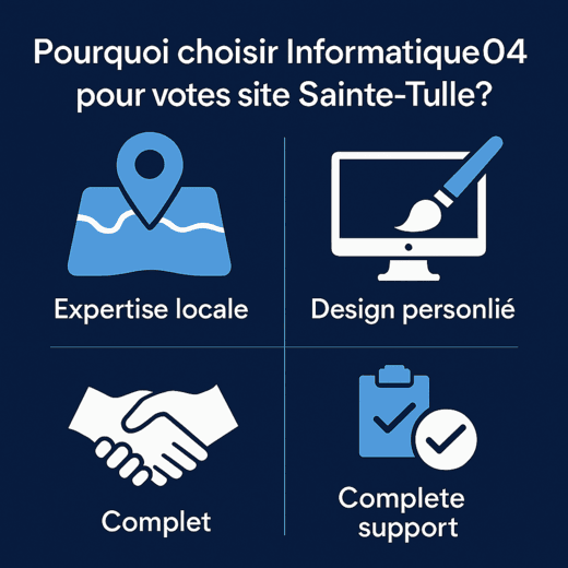 Création de site internet à Sainte-Tulle